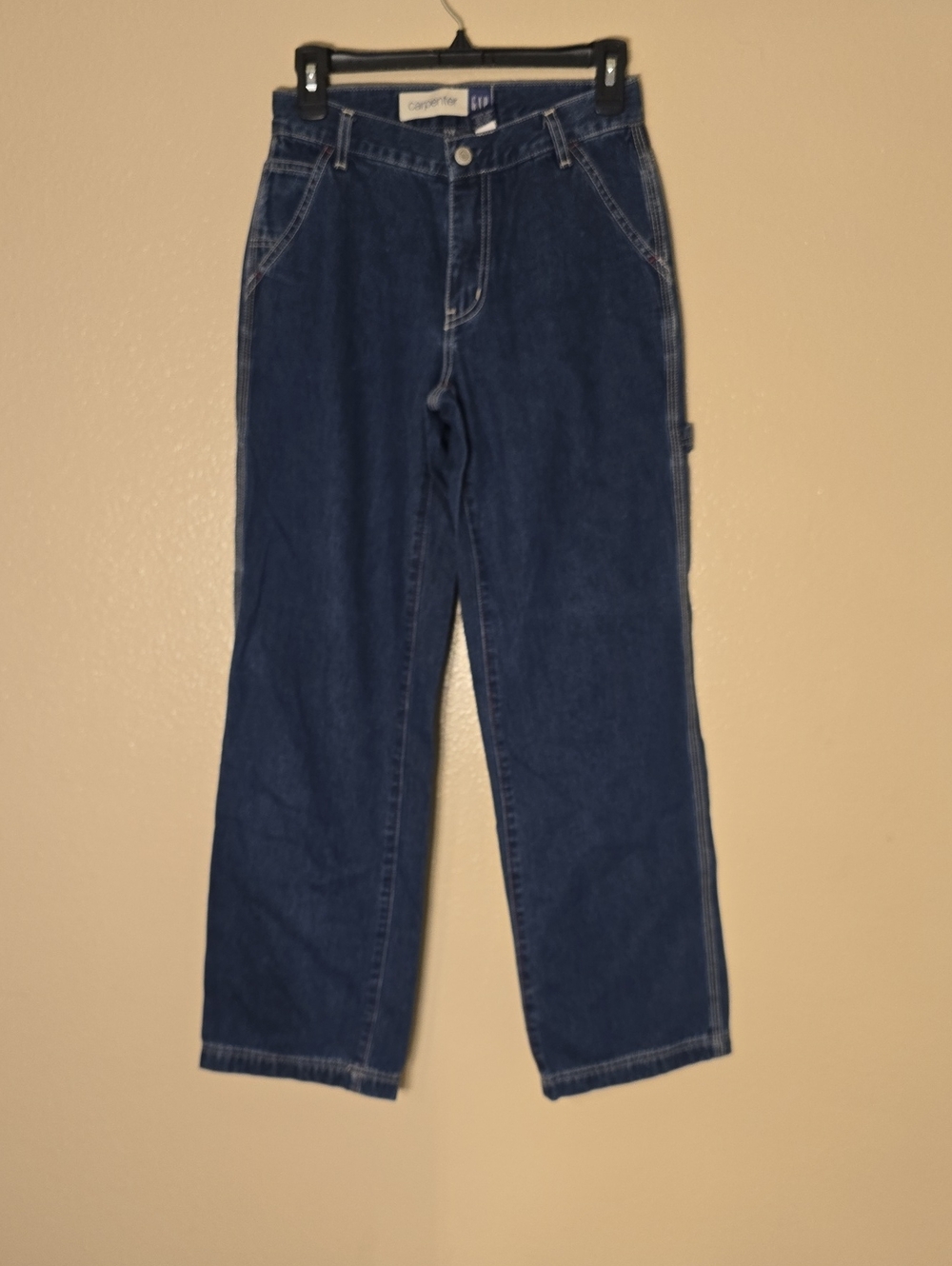 Vintage GAP Indigo Straight-Leg Carpenter Jeans